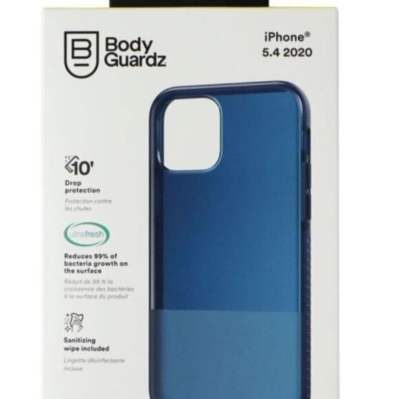 BodyGuardz Other - BodyGuardz Stack Flexible Gel Case for iPhone 12 Mini (5.4") – Navy Blue NEW